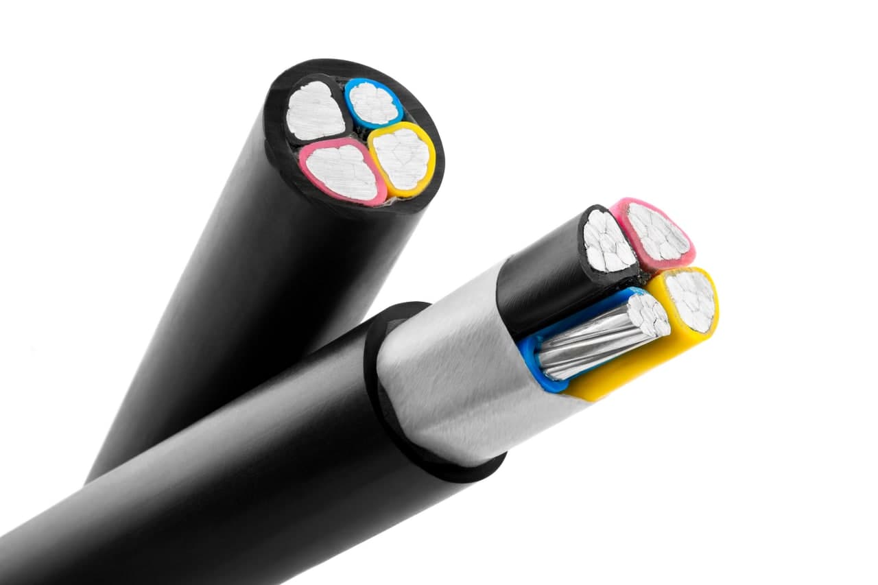 کابل قدرت مفتول آلومینیومی کابل قدرت مفتول آلومینیومی