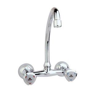 شیر ظرفشویی آشپزخانه دیواری راسان مدل نیوکاستا